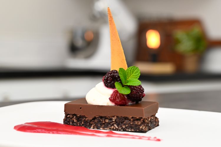 Healthy Chocolate Tart