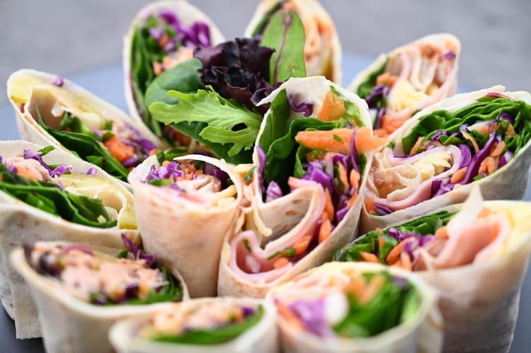 Filled Tortilla Wraps