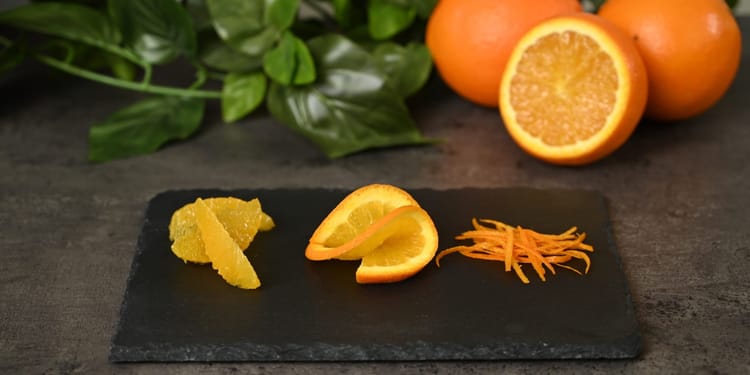 Garnishing with Oranges