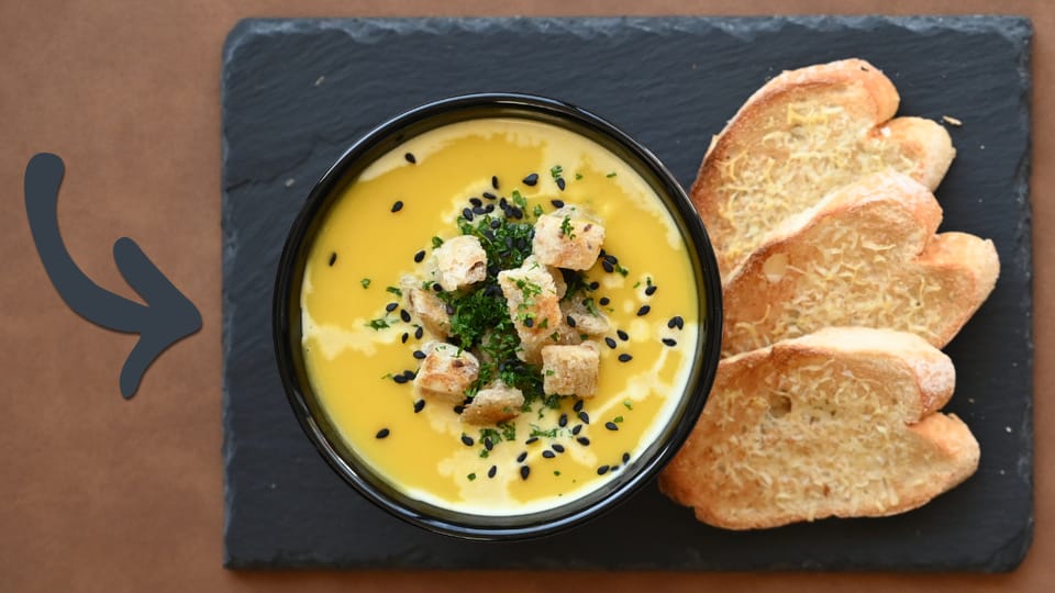 New Video! How to Plate Soup Beautifully